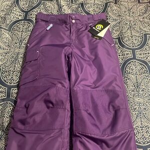 Brand new snow pants girls size 7-8